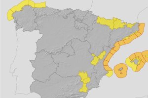 Avisos meteorológicos de este lunes.