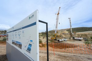 Obras en el tramo Níjar-Río Andarax.