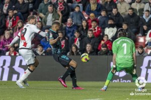 Luis Suárez en el Almería-Rayo.