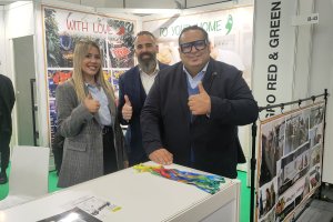 Mónica Fernández, Iban Martos y Carlos Moriana Glindemann.