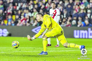 El murciano lleva 81 intervenciones esta temporada en Primera División.