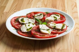 Ensalada caprese.