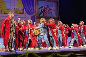 Actuación en la primera semifinal de Carnaval.