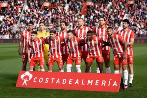 El once del Almería.