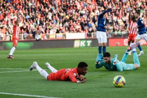 Ramazani en el partido ante el Betis.