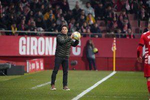 Rubi en la banda de Montilivi.