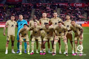 El once del Almería.