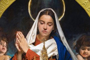 Detalle de la pintura de Raúl Berzosa.