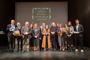 Premiados en la Gala Benéfica de Asperger Almería.
