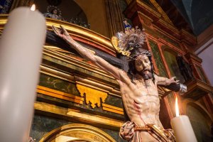 Cristo de la Expiración de Adra. (FOTO: Fran Martín)