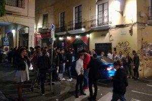 Zona de fiesta de Almería.