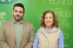 Juan Manuel Ruiz y Trinidad Góngora, presidente y vicepresidenta de la Mancomunidad del Bajo Andarax.