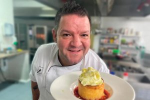 El Chef Rafael Moreno.