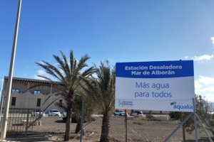 Instalaciones de Rambla Morales rebautizada como desaladora Mar de Alborán.