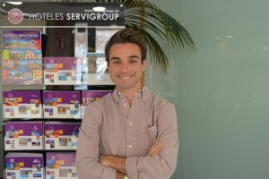 Alejandro Benito, responsable de comunicación de Hoteles Servigroup.