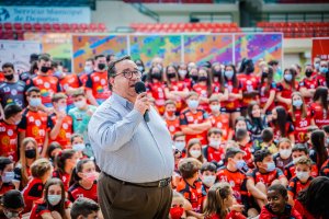 J. J. Rubí, concejal de Deportes de Roquetas de Mar.