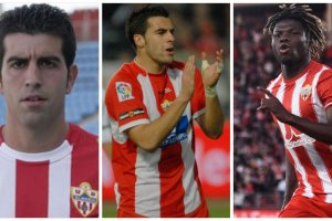 Juanito, Negredo y Touré son leyendas del Almería.
