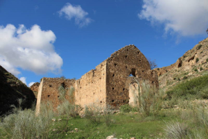 Imagen de los restos de la iglesia-mezquita de Teresa.