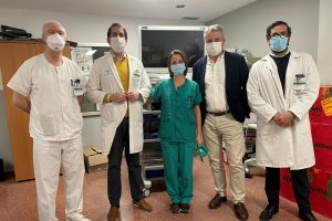 El el nuevo equipo ya está instalado en los quirófanos del Hospital La Inmaculada.