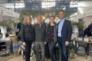 Parte de la familia Martínez, Maricarmen Martínez Sánchez, Manuel Martínez Gómez (fundador Congelados Hecomar), Patricia Martínez Sánchez y M