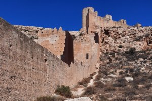 Fragmento de tapial en La Hoya antes de que arrancara la obra