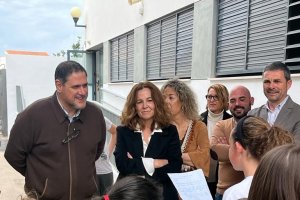 Visita delegado Desarrollo Educativo a Los Gallardos.