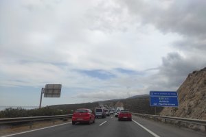 Imagen de archivo de un tramo de la A7.