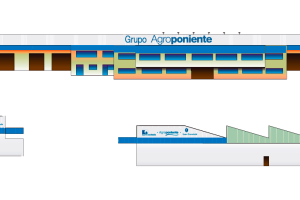 GRUPO AGROPONIENTE. Implantación diseño fachadas empresa