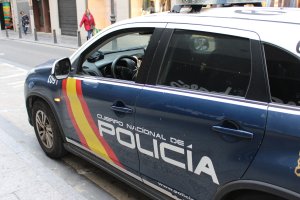 Vehículo policial.