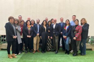 Participantes de la reunión de zona sur de Iustime.