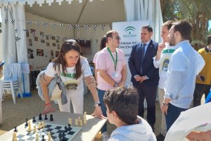 La delegada del Gobierno de la Junta en Almería, Aránzazu Martín, ha inaugurado el encuentro.