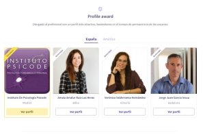 Finalista en la categoría ‘Profile award’.