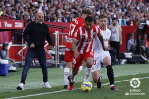 Sampaoli, en el Sevilla-Almería.