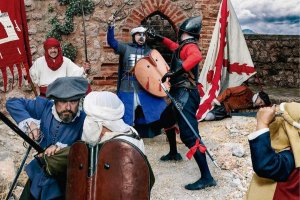 Imagen del cartel oficial de la recreación de la \'Batalla de Berja\'.