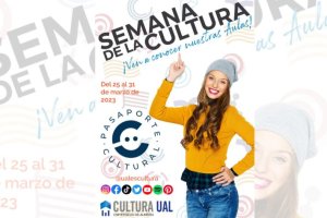 La Semana de la Cultura se ha diseñado para dar a conocer la gran oferta cultural que ofrece la UAL.