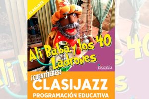 Cuentos y títeres, para acercar las artes escénicas al público infantil.