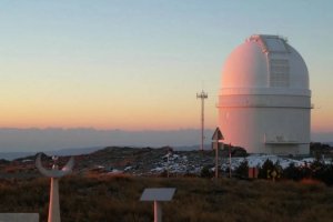 Imagen del Observatorio de Calar Alto.