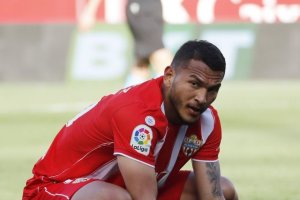 Luis Suárez en el Sevilla-Almería en el Sánchez Pizjuán.