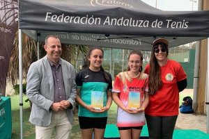 Ana y María Gómez en el Campeonato.
