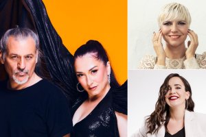 Algunos de los artistas que pasarán por el municipio estos meses.