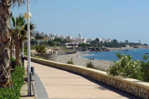 Paseo Marítimo de Mojácar.