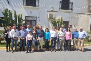 El acto celebrado esta mañana en Lubrín.
