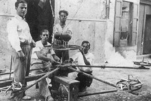 Pirotecnia en Pechina.