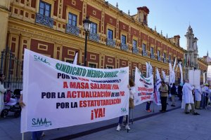 Manifestación del Sindicato Médico este miércoles en Sevilla