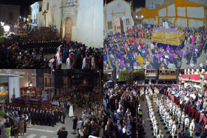 Imágenes de la Semana Santa de Huércal-Overa.