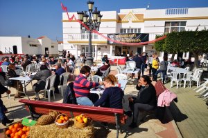 Imagen de archivo de la barriada de Aljariz durante una celebración.