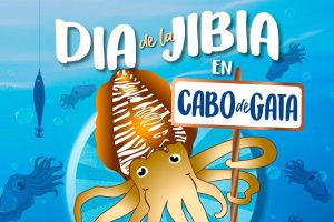 Cartel del Día de la Jibia en Cabo de Gata