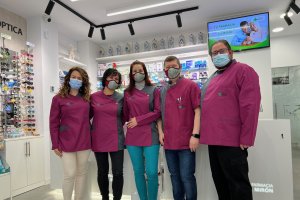 Equipo de la Farmacia Félix L.Mirón