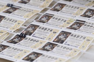 Imagen de archivo de décimos de lotería.