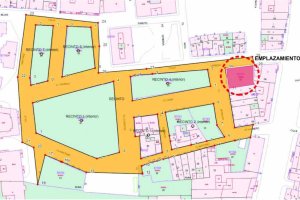 Ubicación de la parcela que ha salido a subasta